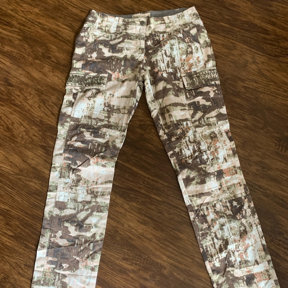 D-nang sample small size camo boyfriend cut pants